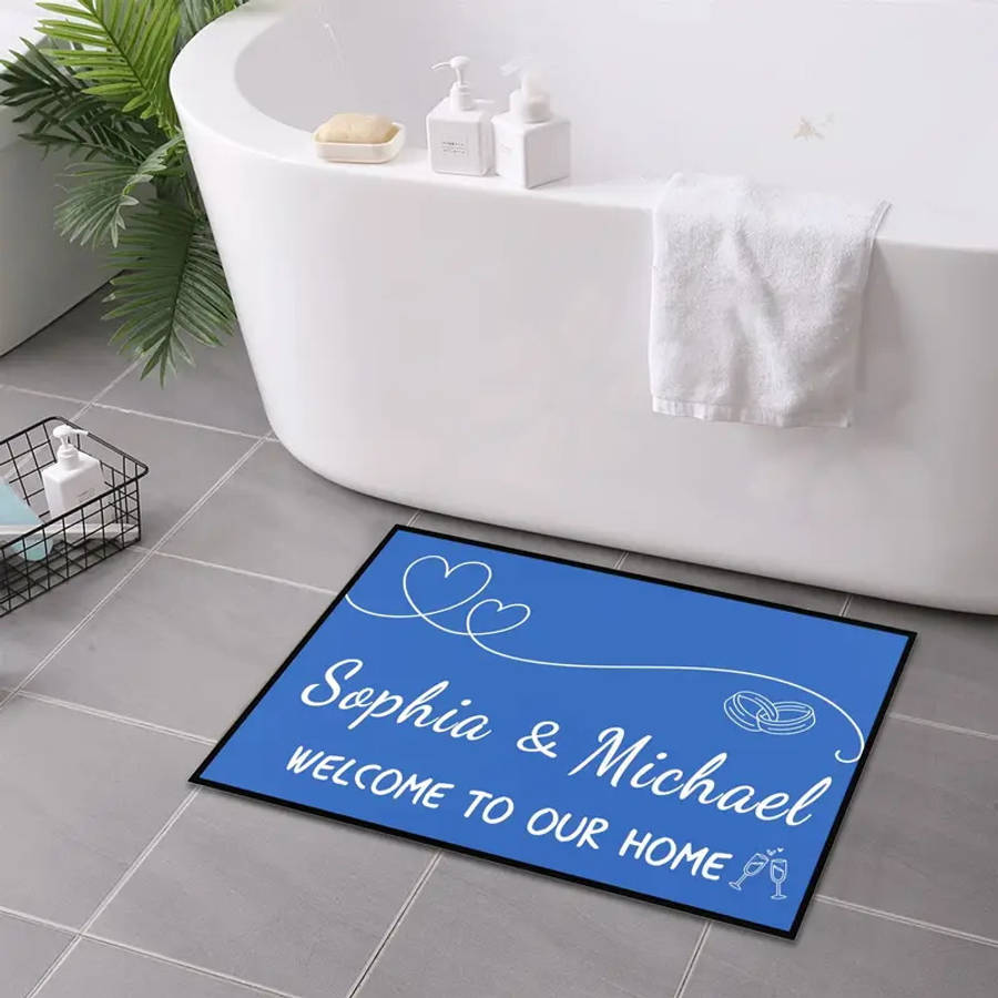 Floor Mats Color White Quantity -4Ox6Ocm 40.01X59.99Cm