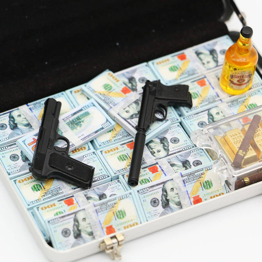 Toy Guns Color Silenced Pistol