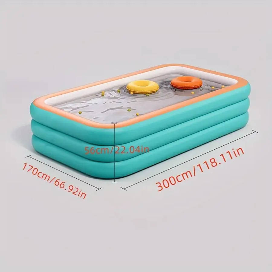 Swimming Pool Size 180 Cm70.86 Inches Stylegreen Orange Gg4014