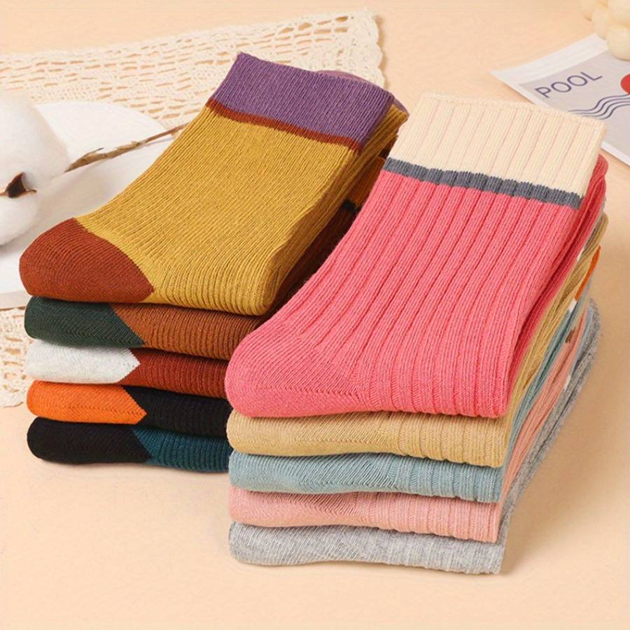 Women S Socks Color 5Pack Style A Size Onesize