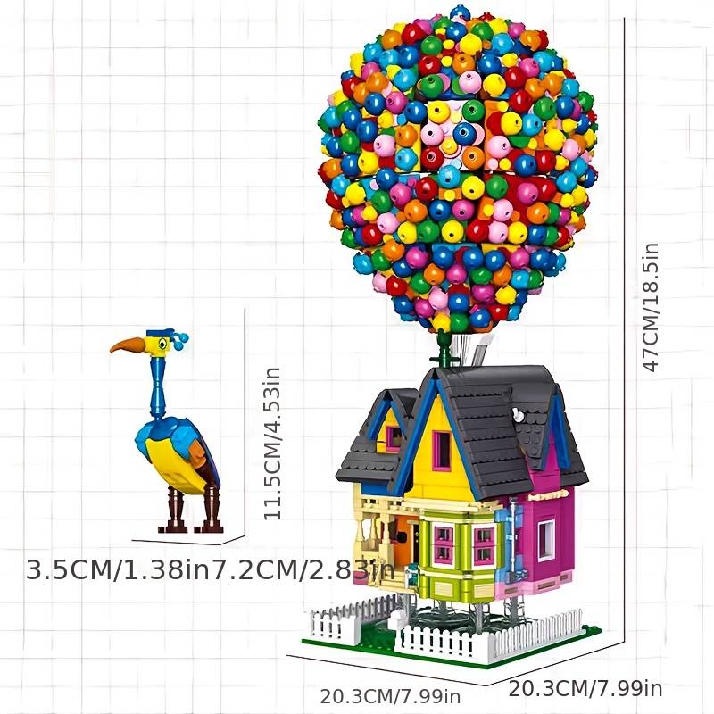 Building Toy Architectural Model Toy Set Quantity 2626 Add  Pcs