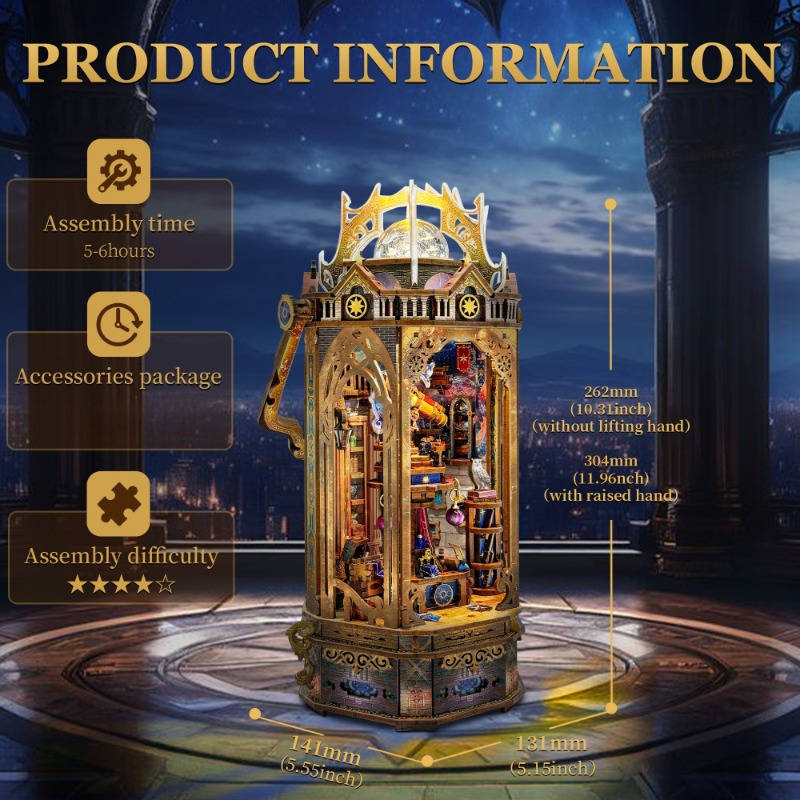 Building Toy Architectural Model Toy Set Model Starry Sky Guide