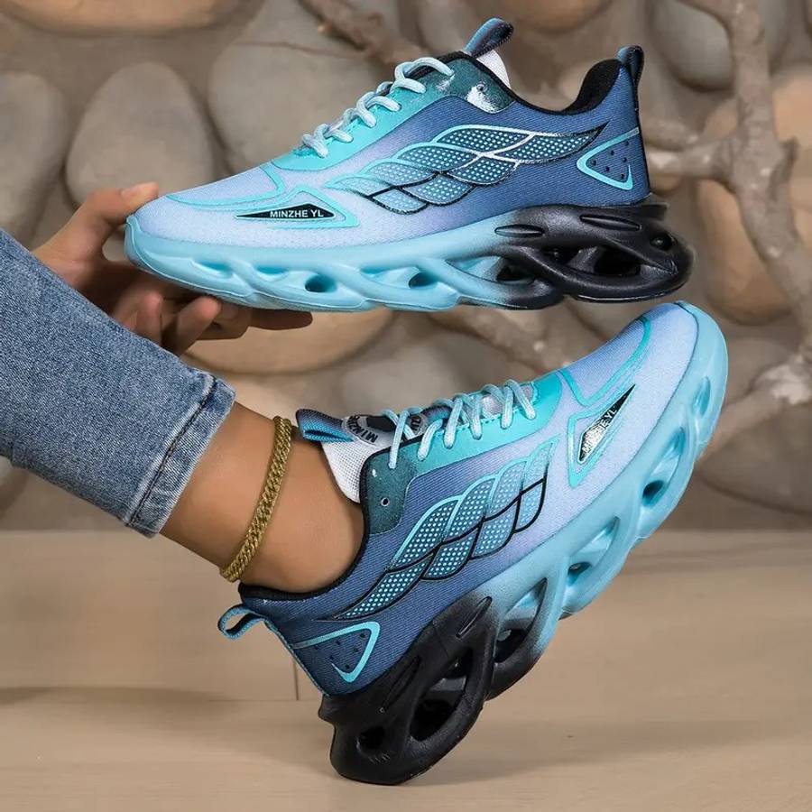 Women S Sneakers Color Blue Sizeuk 5.5