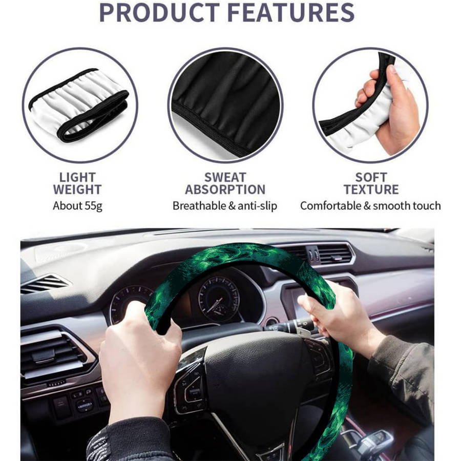 Car Steering Wheel Cover Polyester Quantity