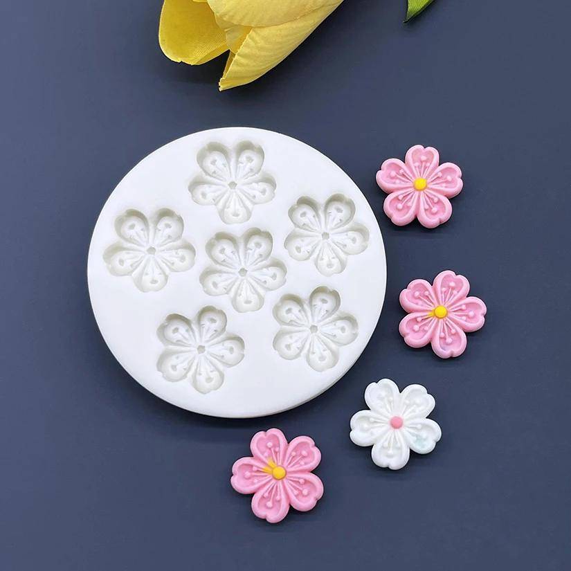 Suitable For Baking Molds Color 1Pc  10 Holes Mini Flower