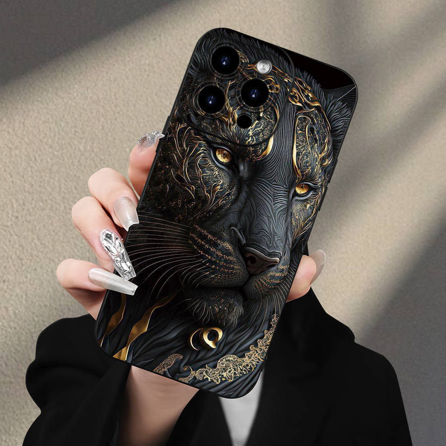 1Pc Black For iPhone 15 Phone Case Phone Cover