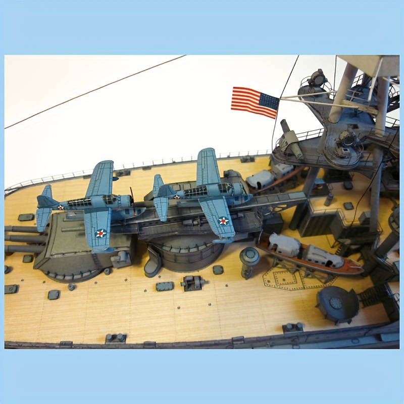 3D Jigsaw Puzzle Model Ship Model 1:250 Bb-39 Material Kit