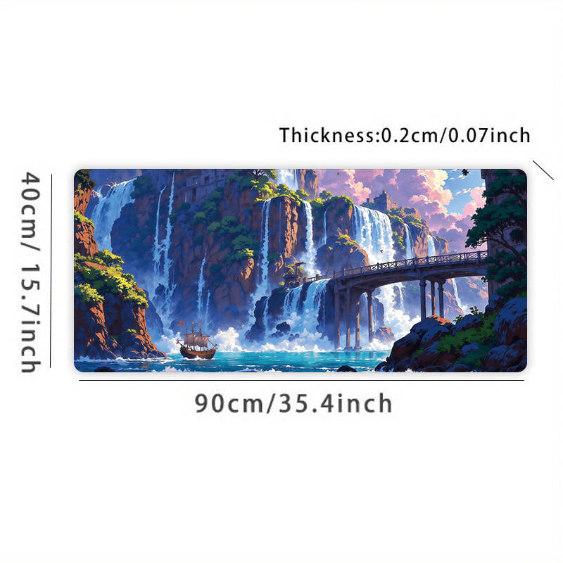 Mouse Pad Size 31.4X15.7Inch