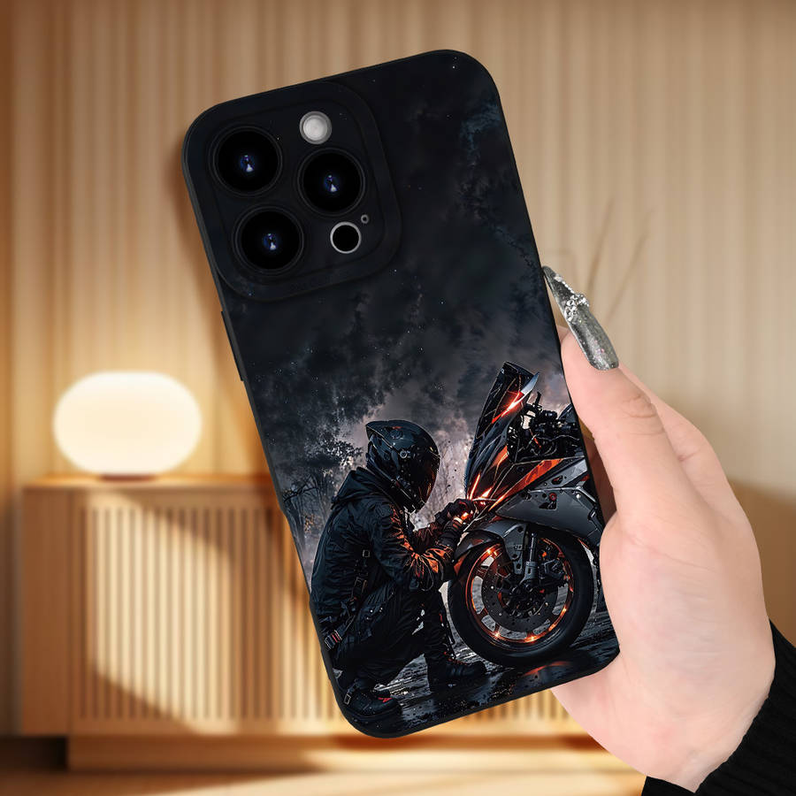 1Pc Black For iPhone 7 Plus 8 Plus Phone Case Phone Cover