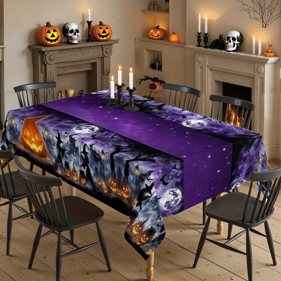 Halloween tablecloth decoration size 140 x 360cm or 55 x 141inch