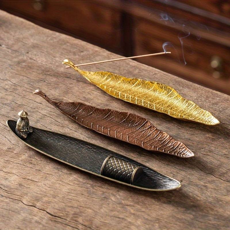 Incense Burner Color  1Pc Bronze Color