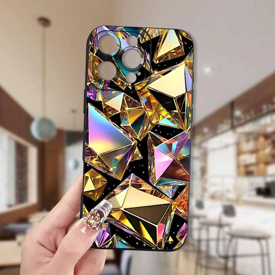 1Pc Black For iPhone 11 Exquisite Stylish Phone Case