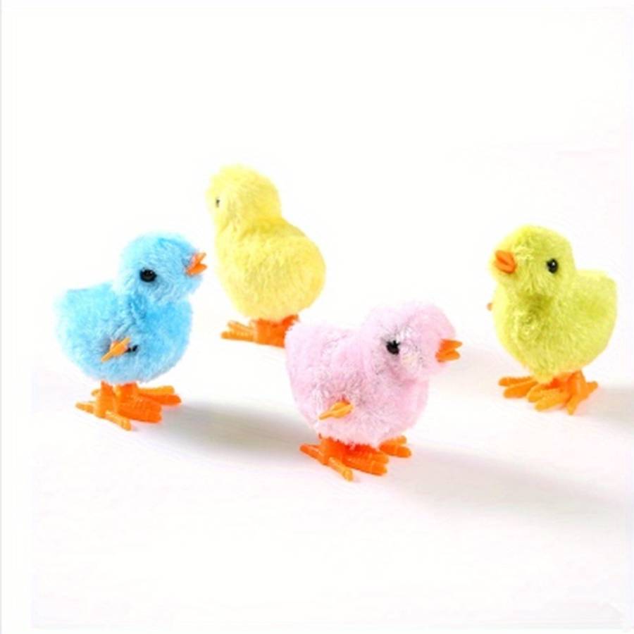 Plush Toyss Items 4 different colored chicks