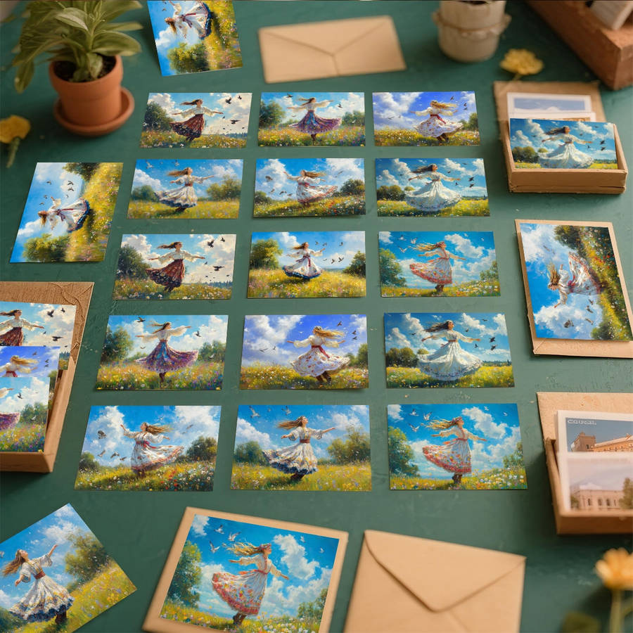 Greeting Cards Quantity 32Pcs
