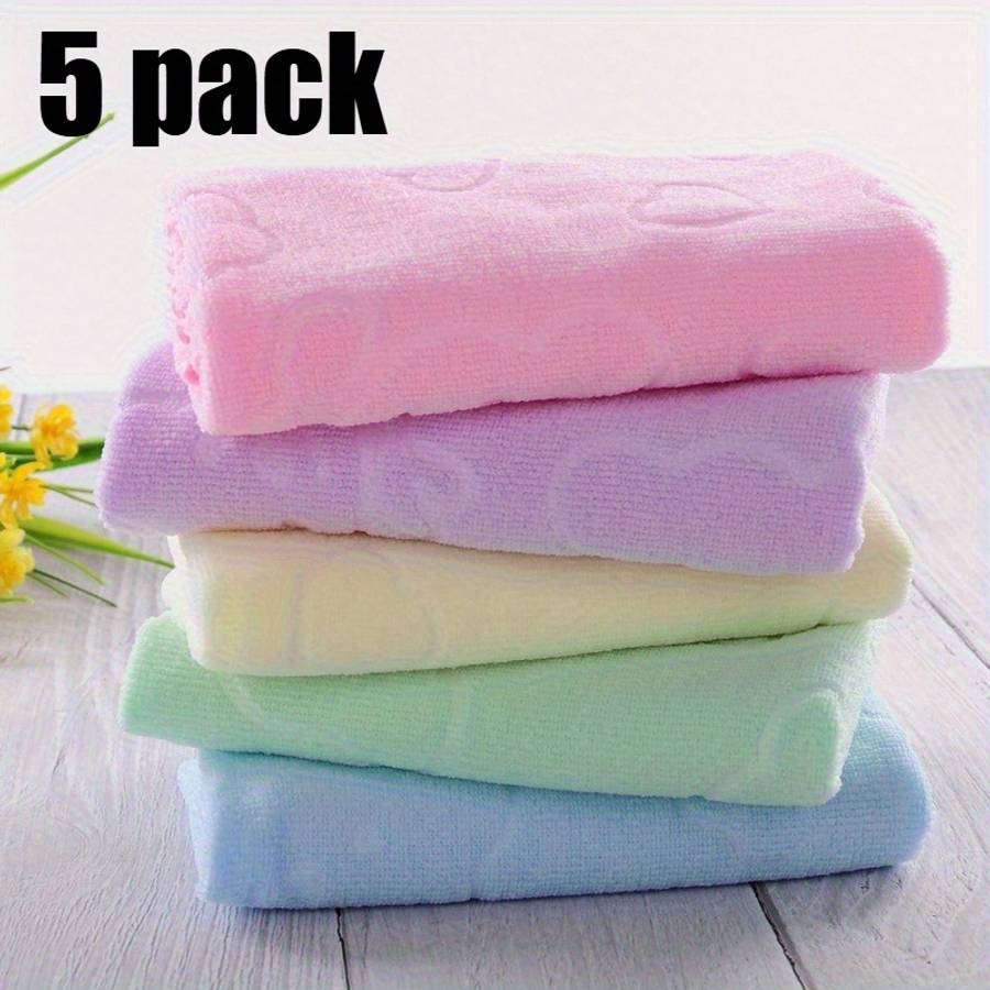 Towel Color Mix Colors Storage5 Pieces Pack