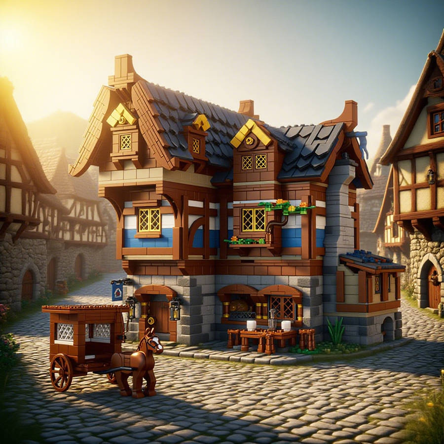 Building Toy Architectural Model Toy Set Model Mk 033002