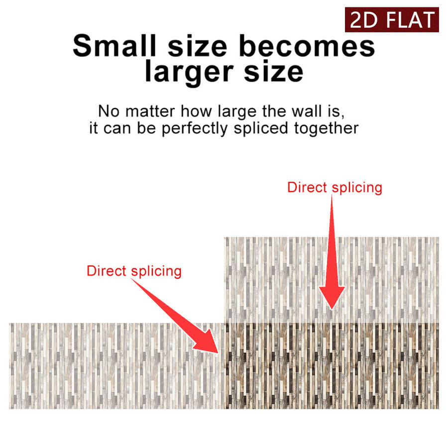 Self Adhesive Floor Stickers 5.91X5.91Inch15X15Cm 10Pcs