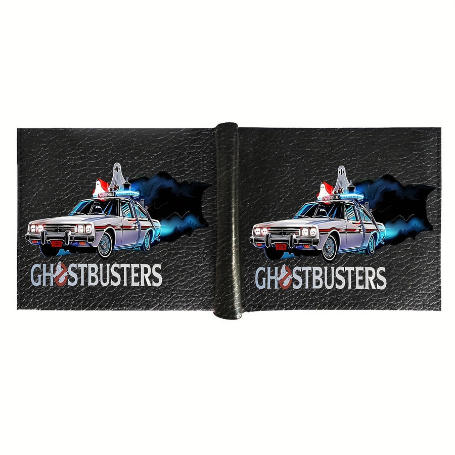 Ghostbusters Inspired Black Pu Wallet