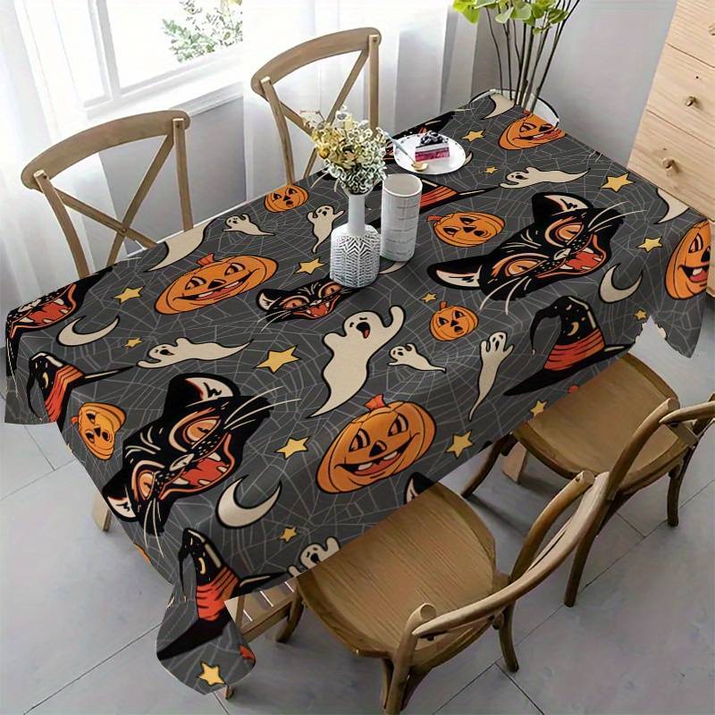 Halloween tablecloth decoration size 140 x 220cm or 55 x 86inch