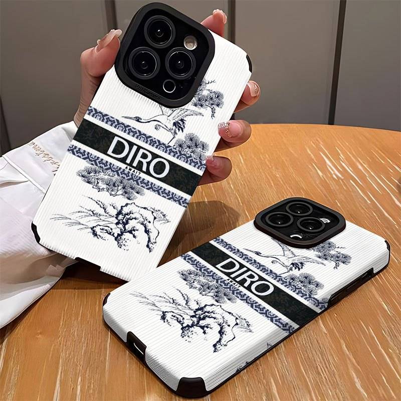 1Pc Mixed Color  For iPhone 11 Faux Leather Phone Case