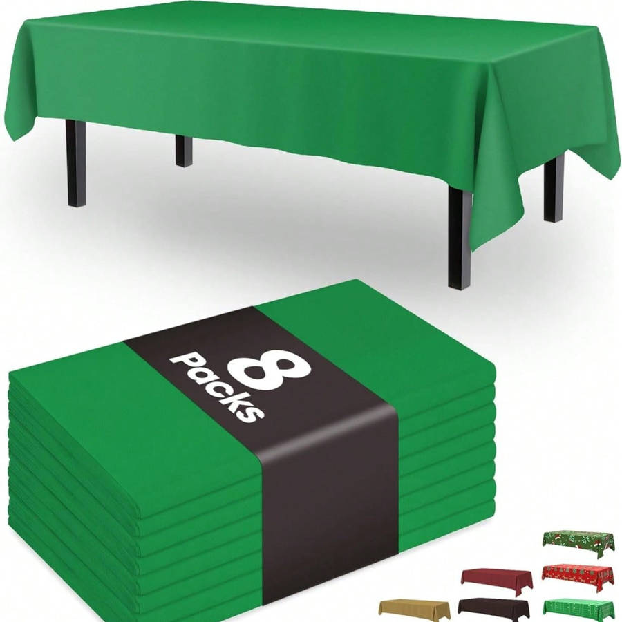 Halloween tablecloth decoration color White  137.16cm X 274.32cm Rectangle
