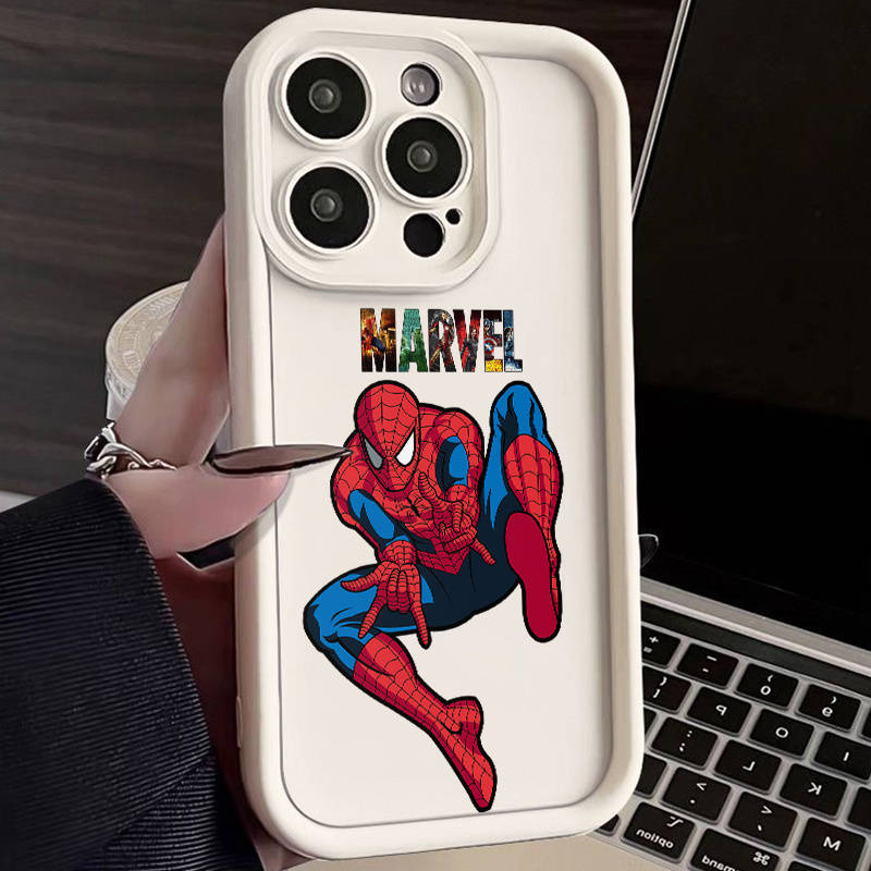 1Pc Black For iPhone XS Cartoon Design Phone Case