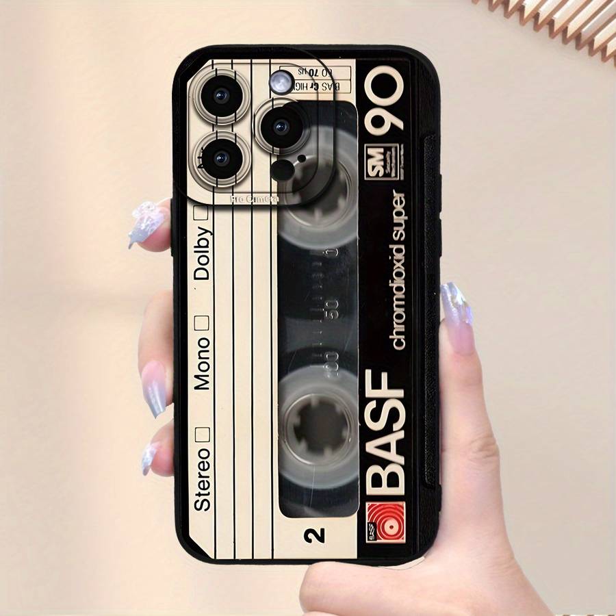 1Pc Black For iPhone 7 8 Phone Case Phone Cover