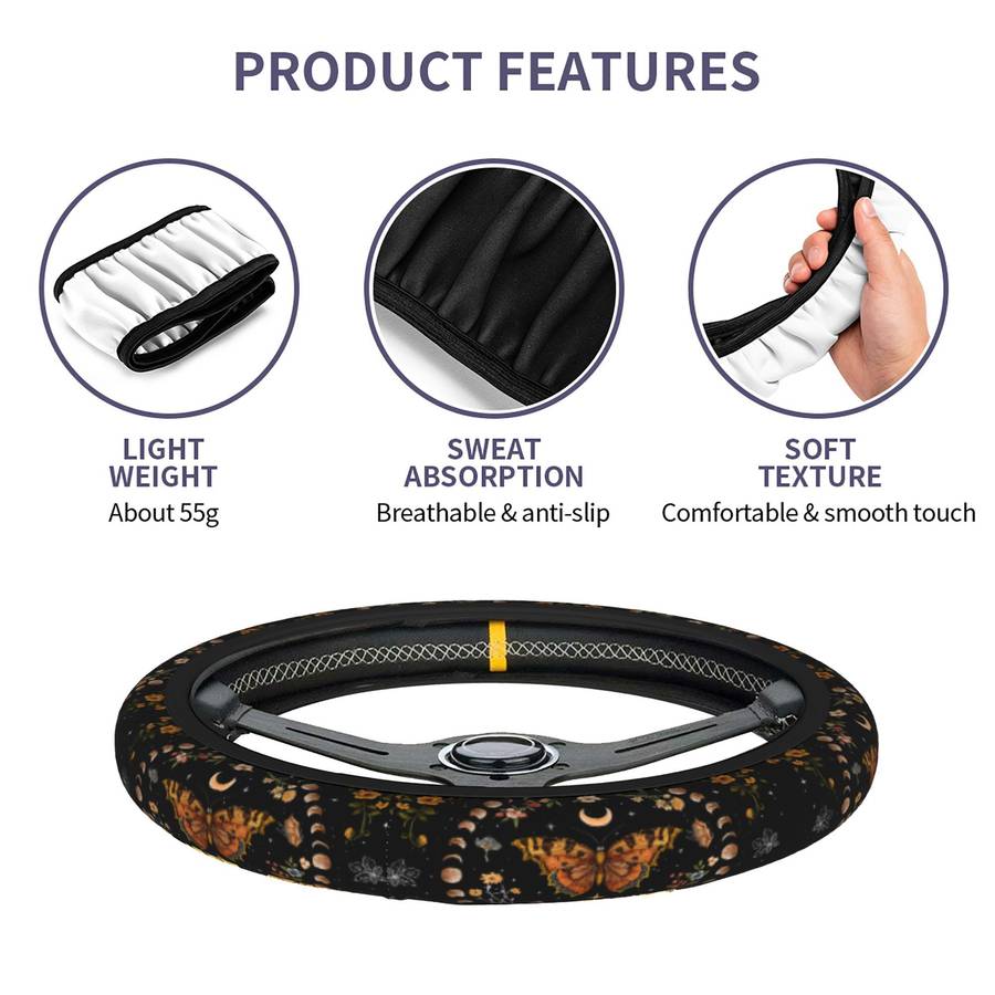 Car Steering Wheel Cover Mixed Color Quantity