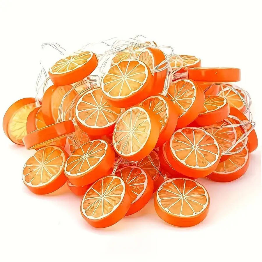 Christmas Lights Tangerine