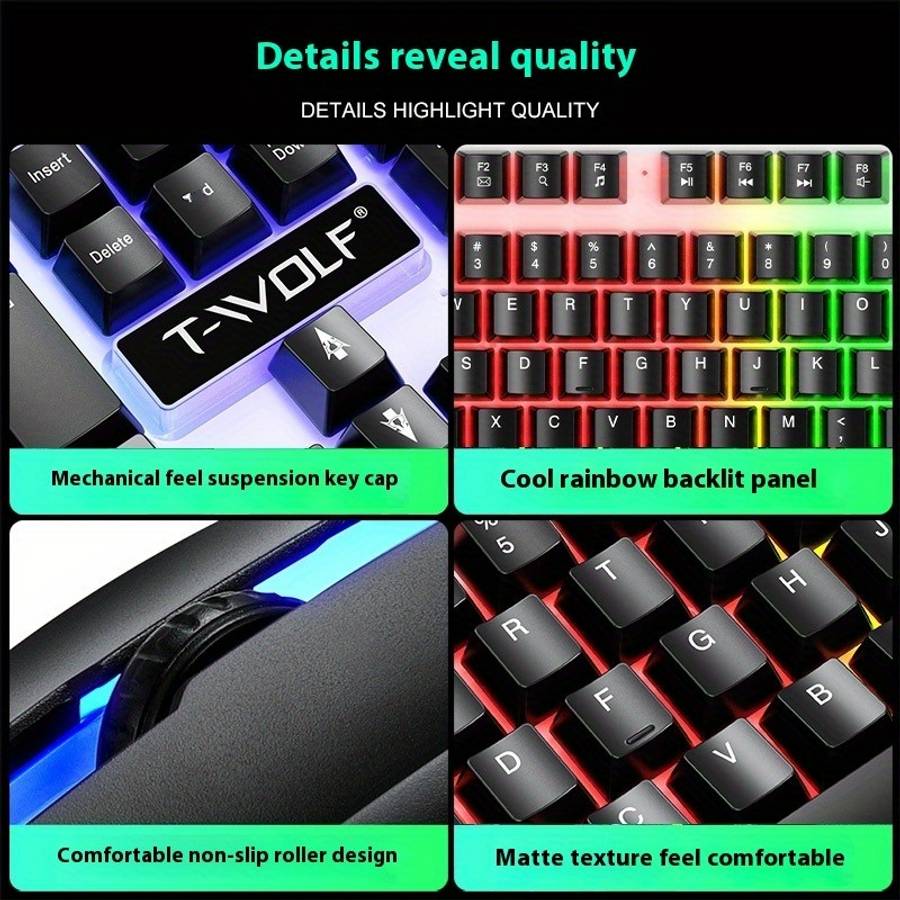 keyboard color Black