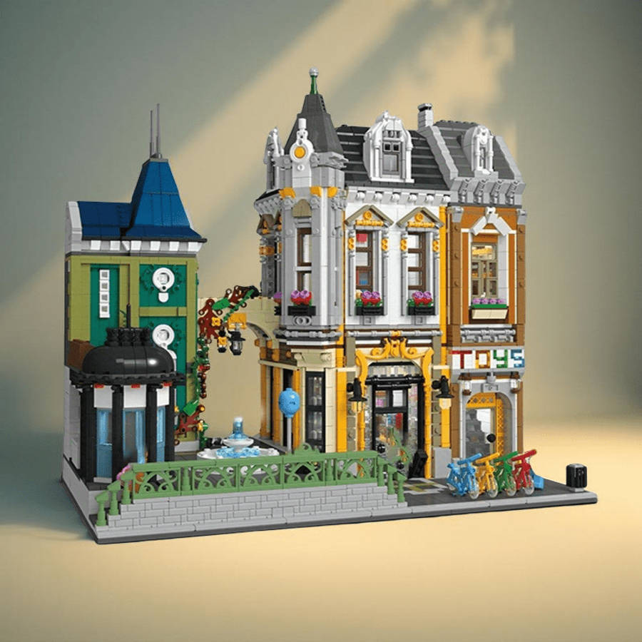 Building Toy Architectural Model Toy Set Style Jx 89112