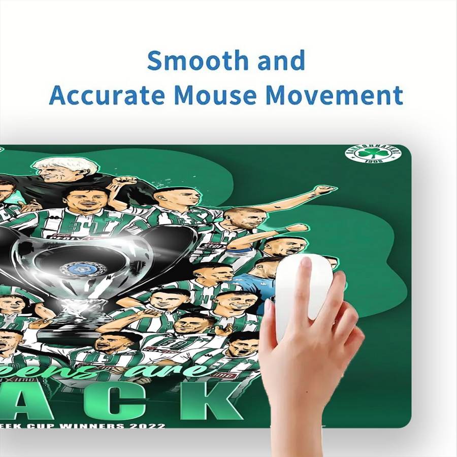 Mouse Pad Color White Size 60X30Cm