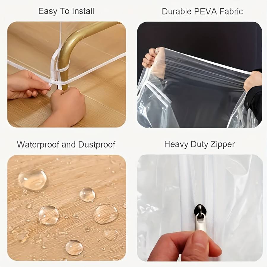 Clothing Dust Bags Size 130*50*150Cm