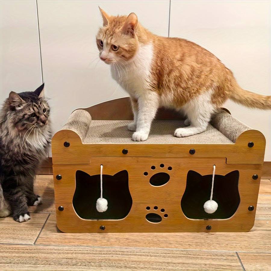 Pet supplies color Single layer cat scratching board