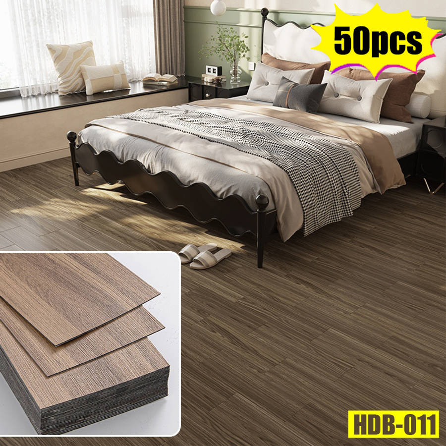 Self Adhesive Floor Stickers Hdb 005 45*15Cm 50Pcs