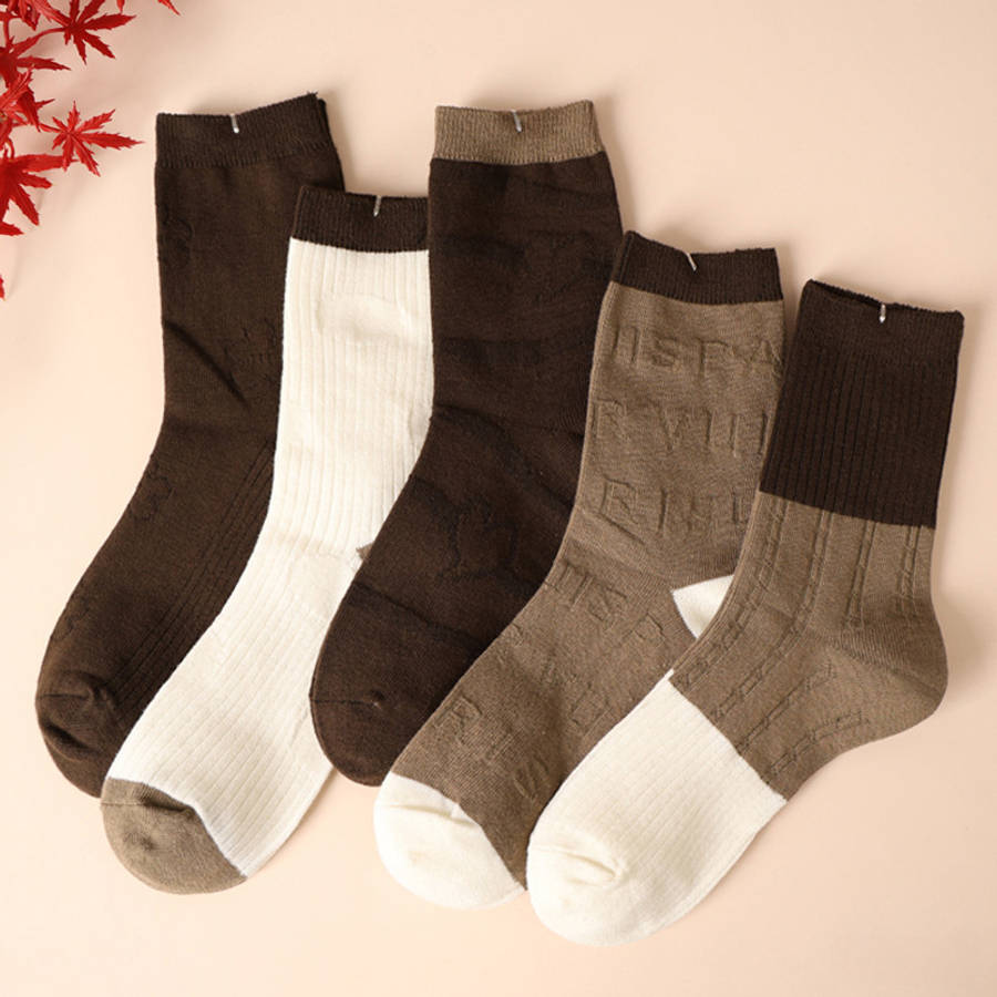 Women S Socks Color 4 Pairs Mix And Match