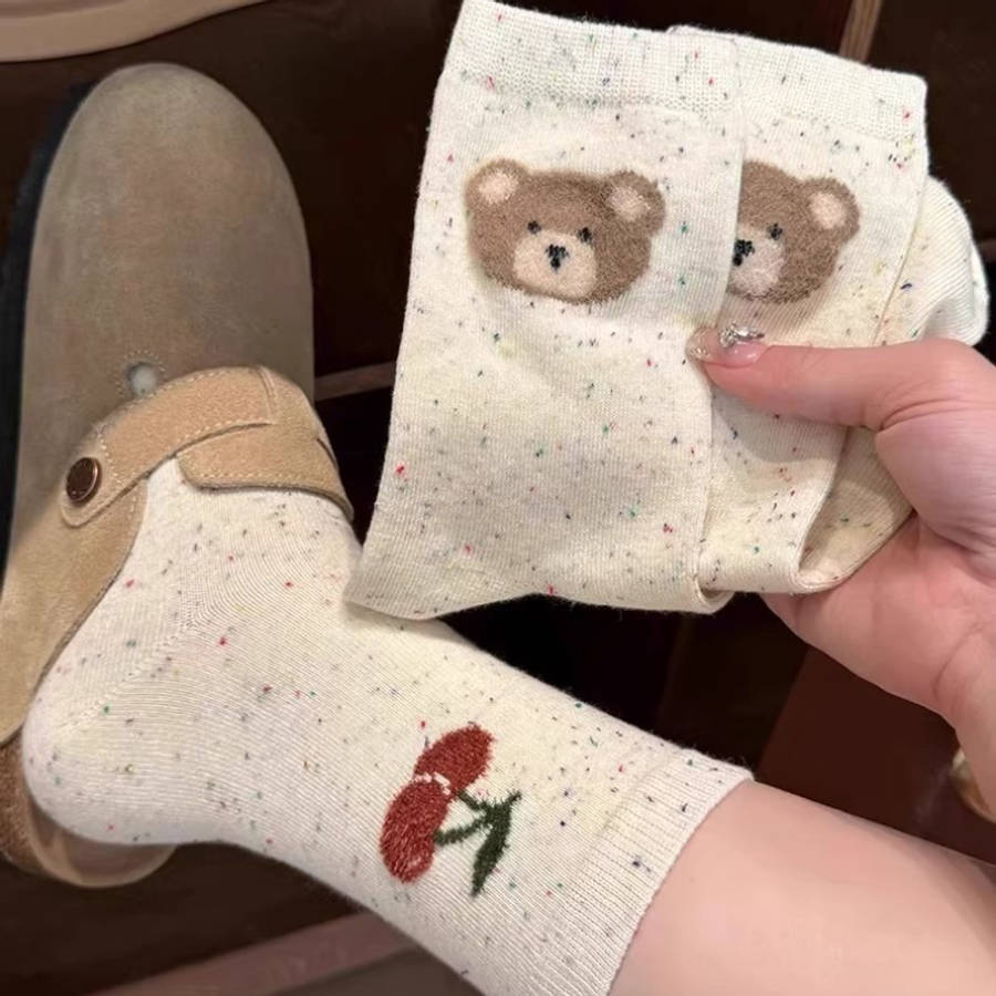 Women S Socks Color 2Bows2Hearts Size One Size Fits All
