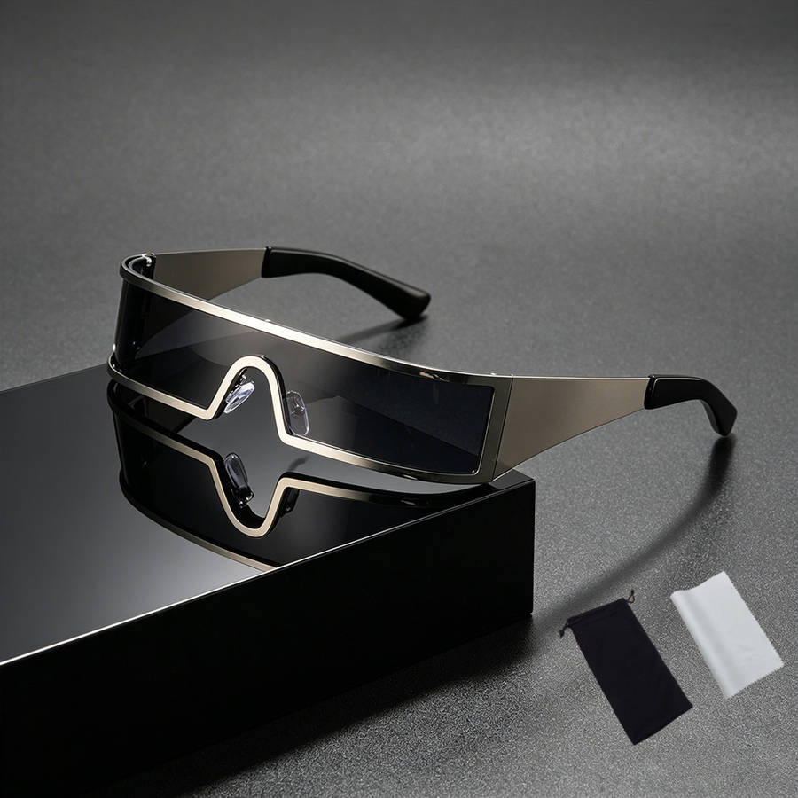 Cycling Glasses Color Black Gray