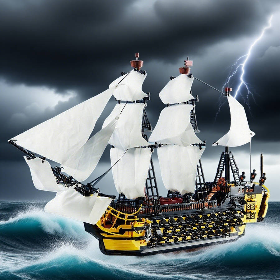 3D Jigsaw Puzzle Model Ship