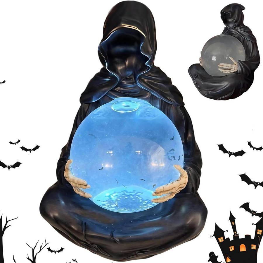 Halloween Decorations Color The Crystal Ball Of Death