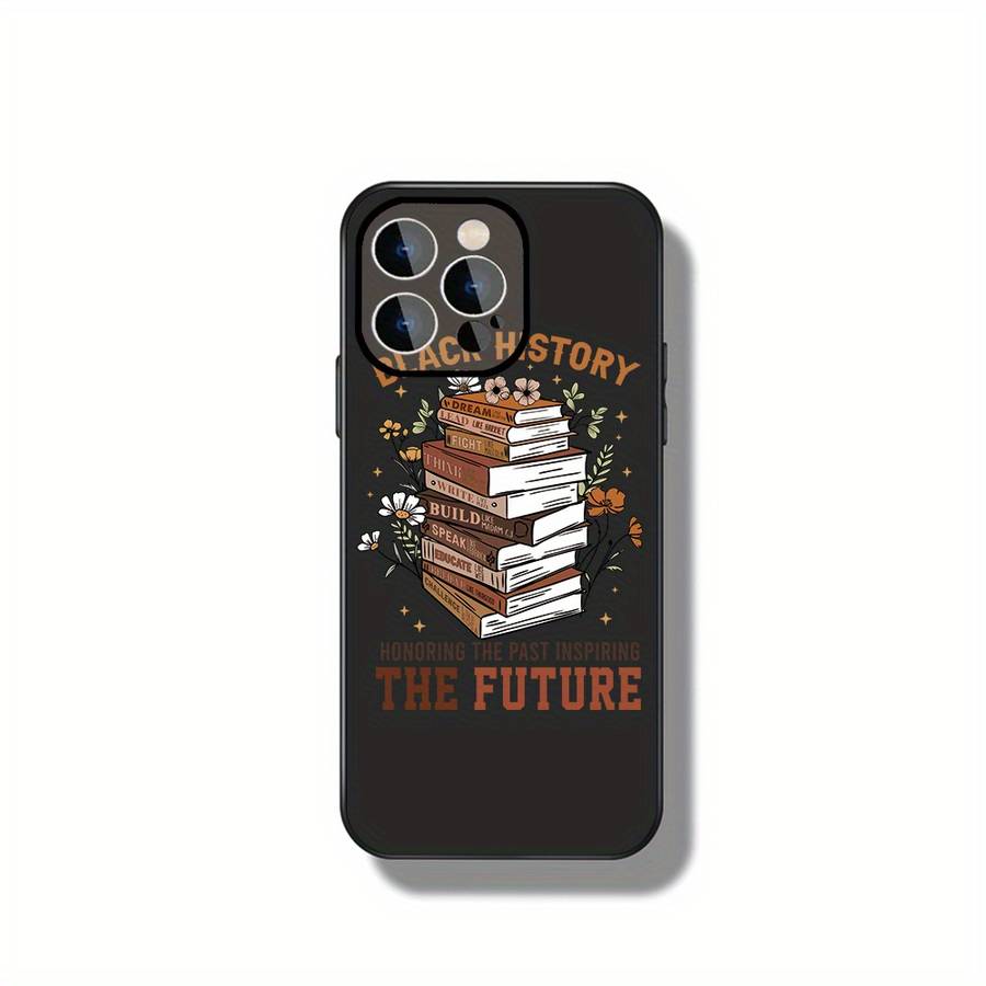 1Pc Ivory White For iPhone 15 Empowering Legacy Phone Case