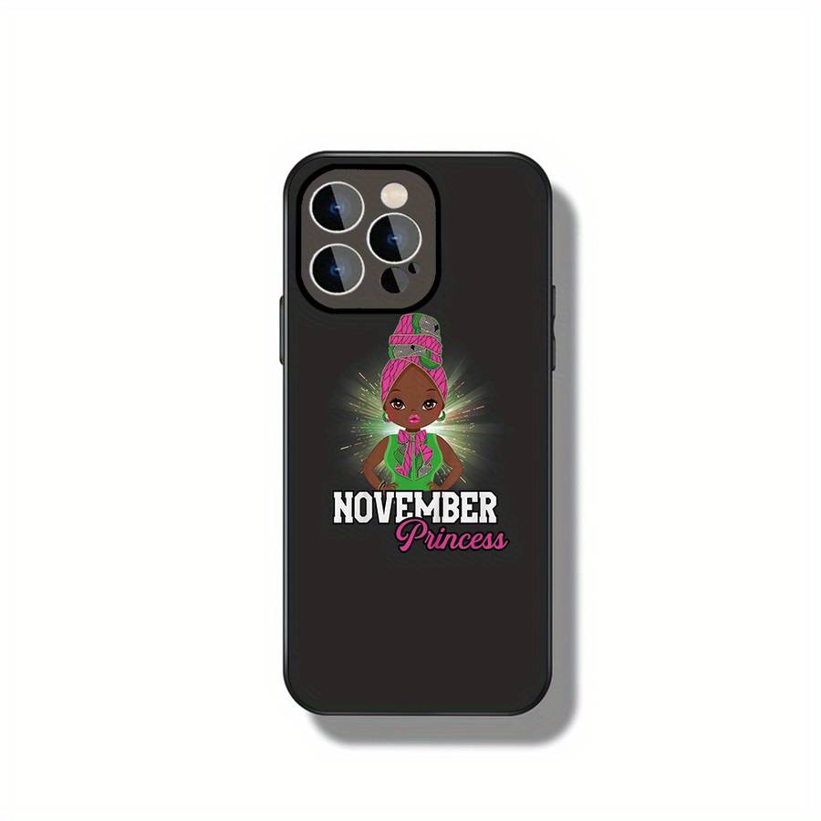 1Pc Ivory White For iPhone 14 Pro Max The November Princess Phone Case