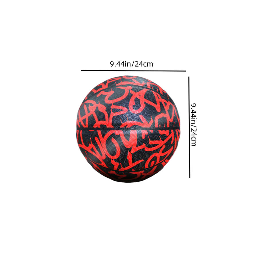 Basketball Color Graffiti Fluid White Sizeno. 7 Basketball Standard Ball