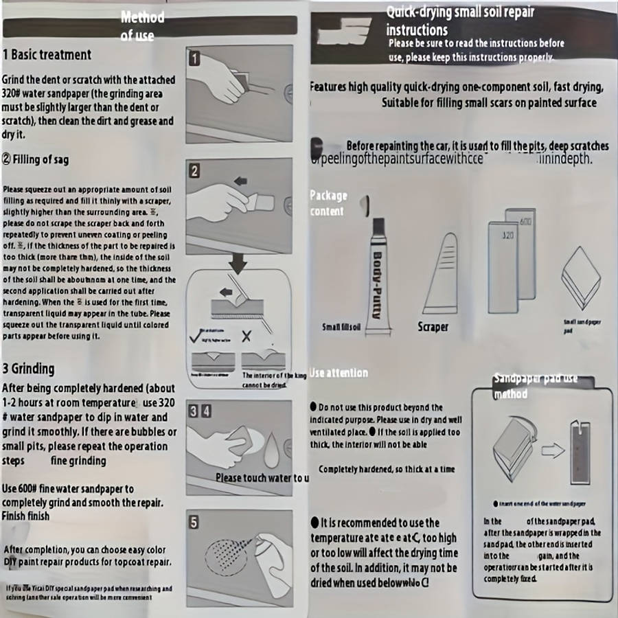 Car Scratch Repair Tool Model Kn  1