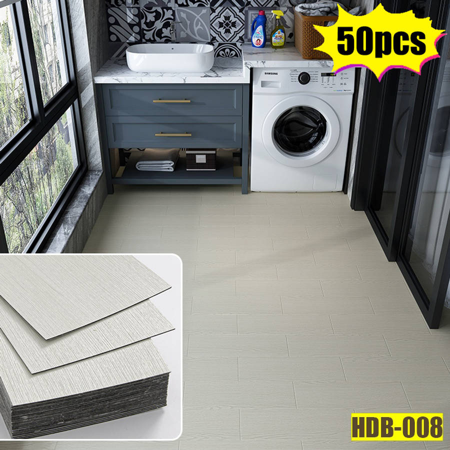 Self Adhesive Floor Stickers Hdb 006 45*15Cm 50Pcs