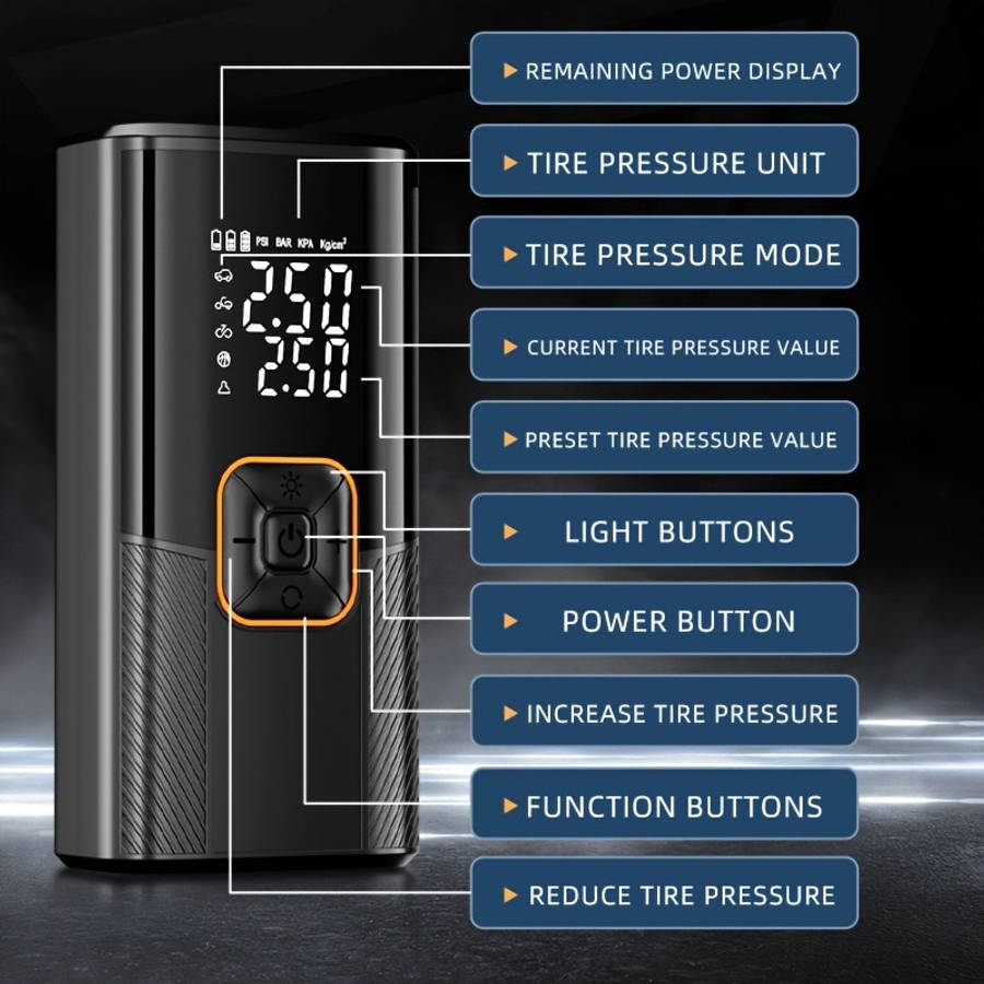 Psi Portable Air Pump