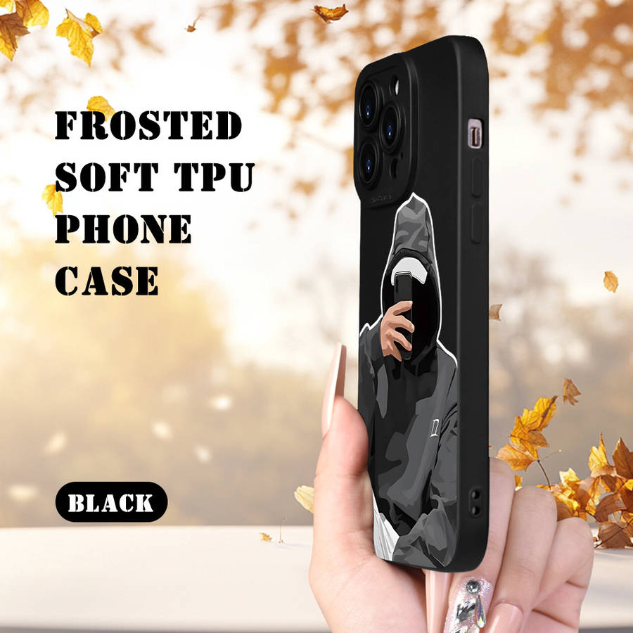 1Pc Black For iPhone Xs Phone Case Phone Cover