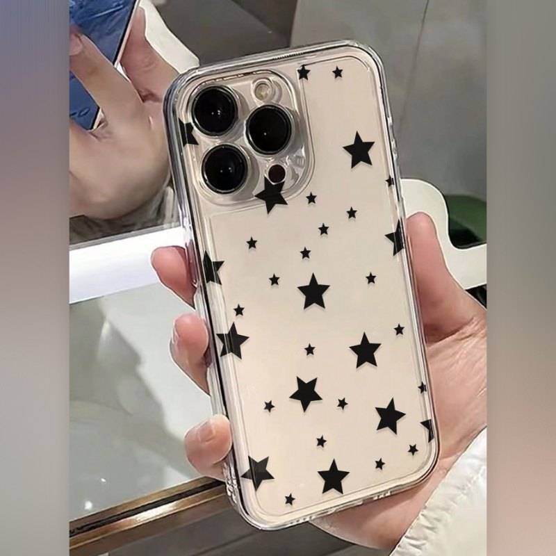 1Pc Transparent For iPhone X Xs Phone Case Phone Cover