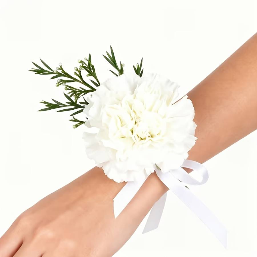 Wedding Supplies Style 26Pcs White Carnations Multiple Purchases Recommended
