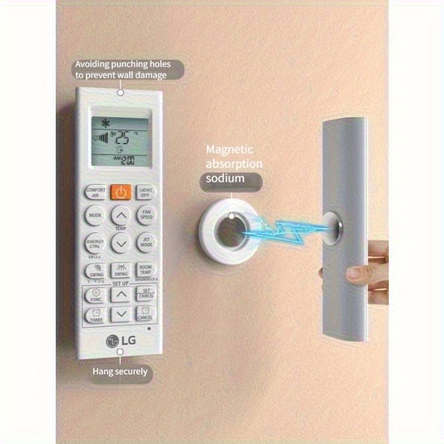 Set Magnetic Remote Control Holders Tv And Air Conditioners Quantity A Set Of 2pcs
